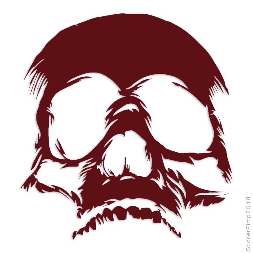 Dead Skull, Vinyl Decal Sticker, Multiple Colors & Sizes #1106 | eBay